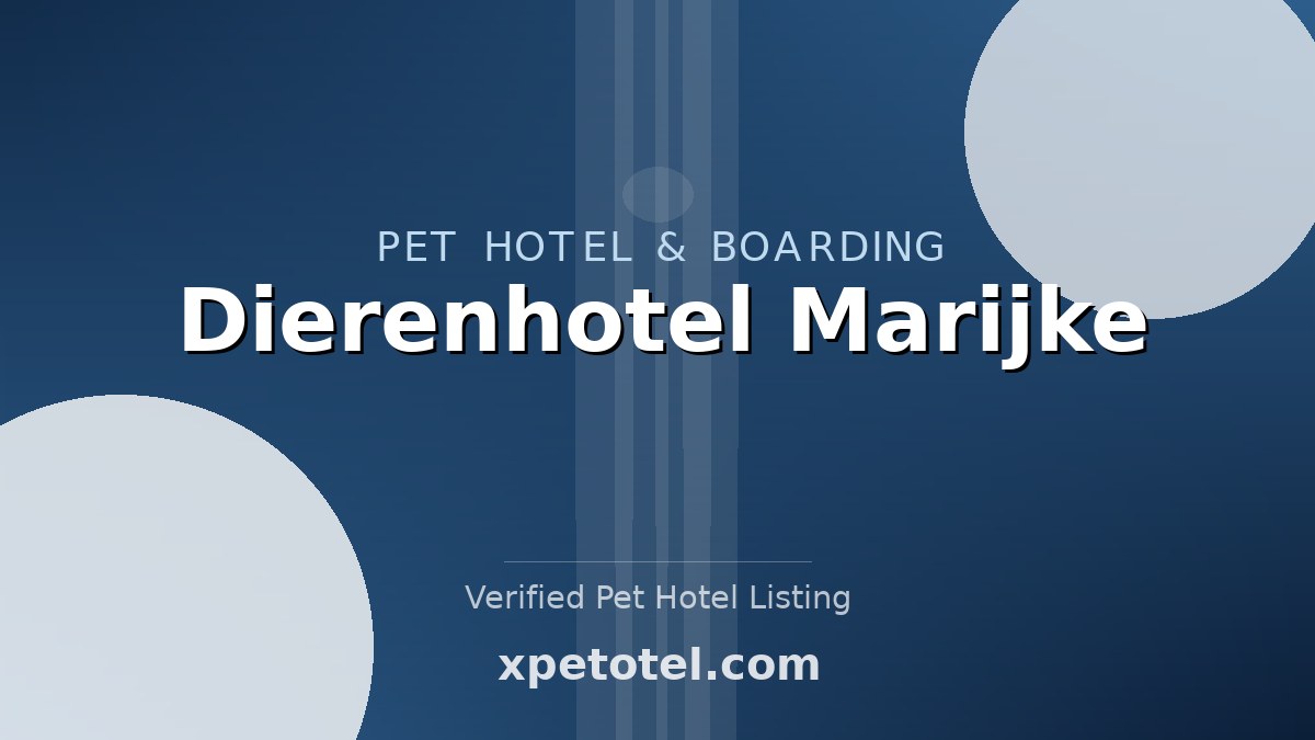 Dierenhotel Marijke pet hotel Oudewater