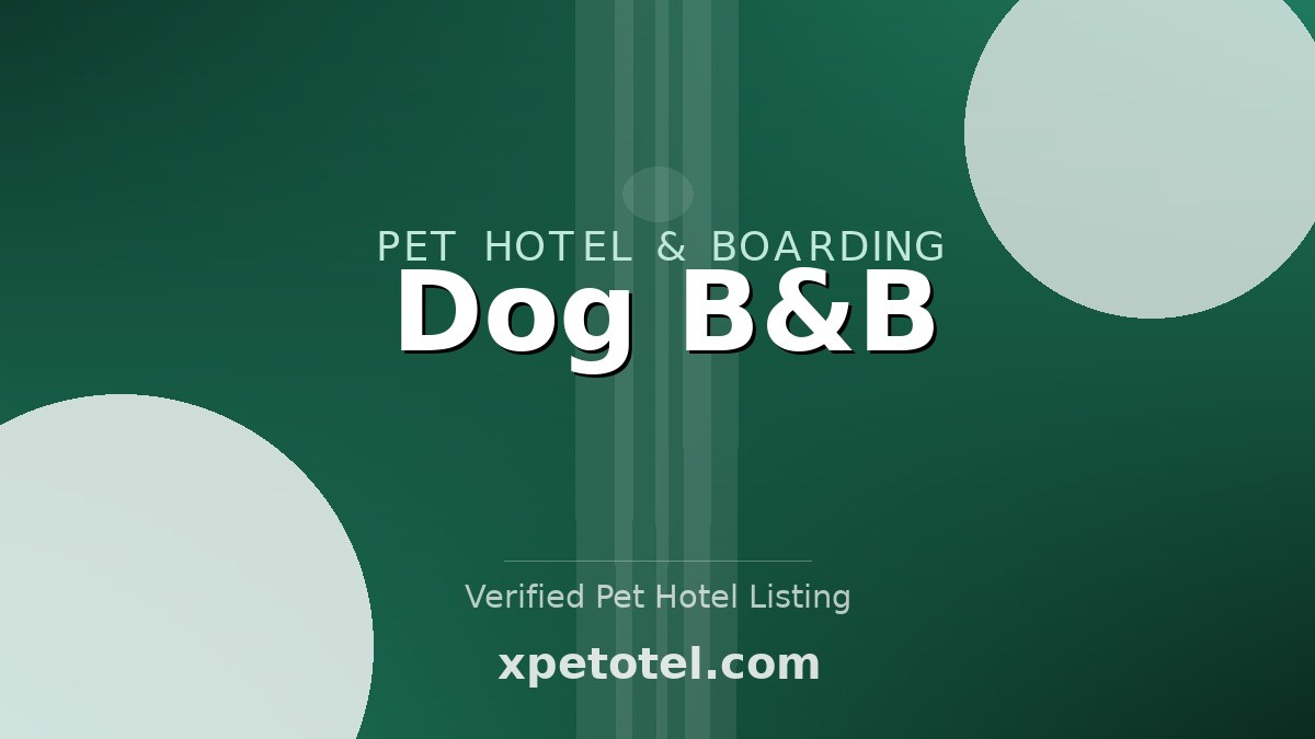 Dog B&B