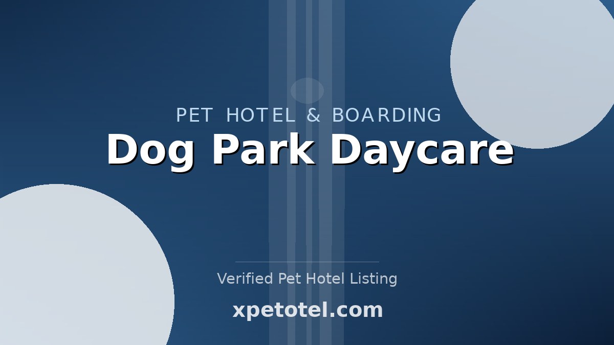 Dog Park Daycare pet hotel Brooklyn