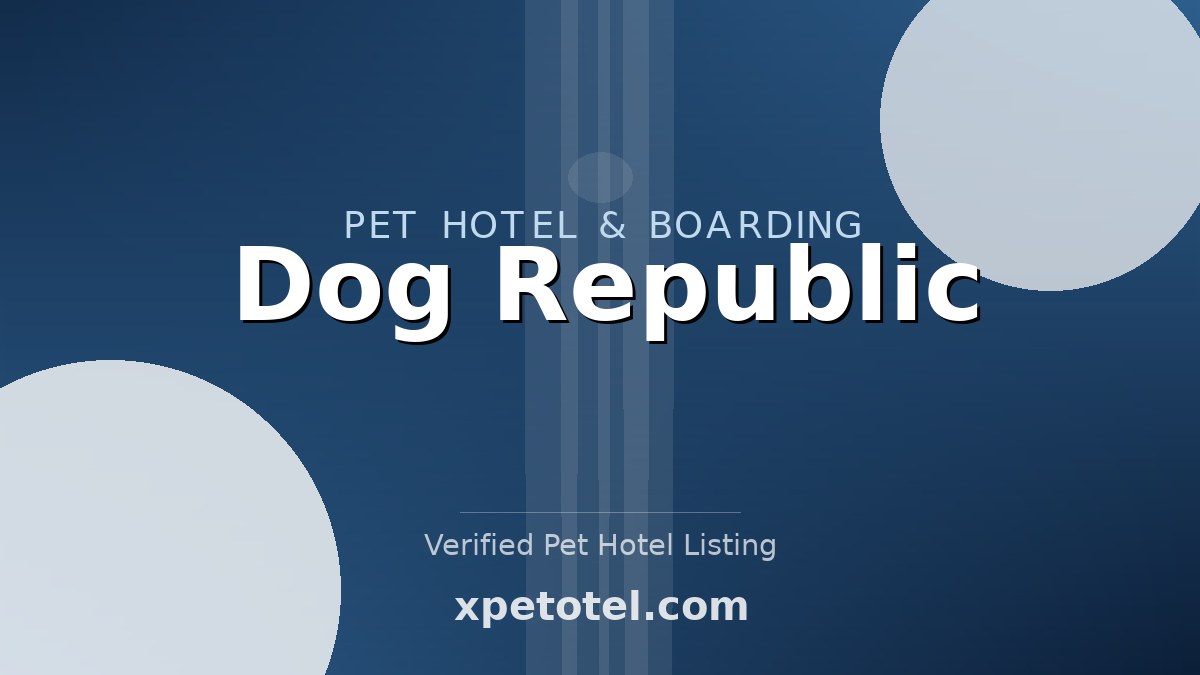 Dog Republic pet hotel Playa Del Rey