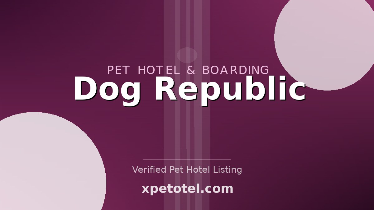 Dog Republic pet hotel Playa Del Rey