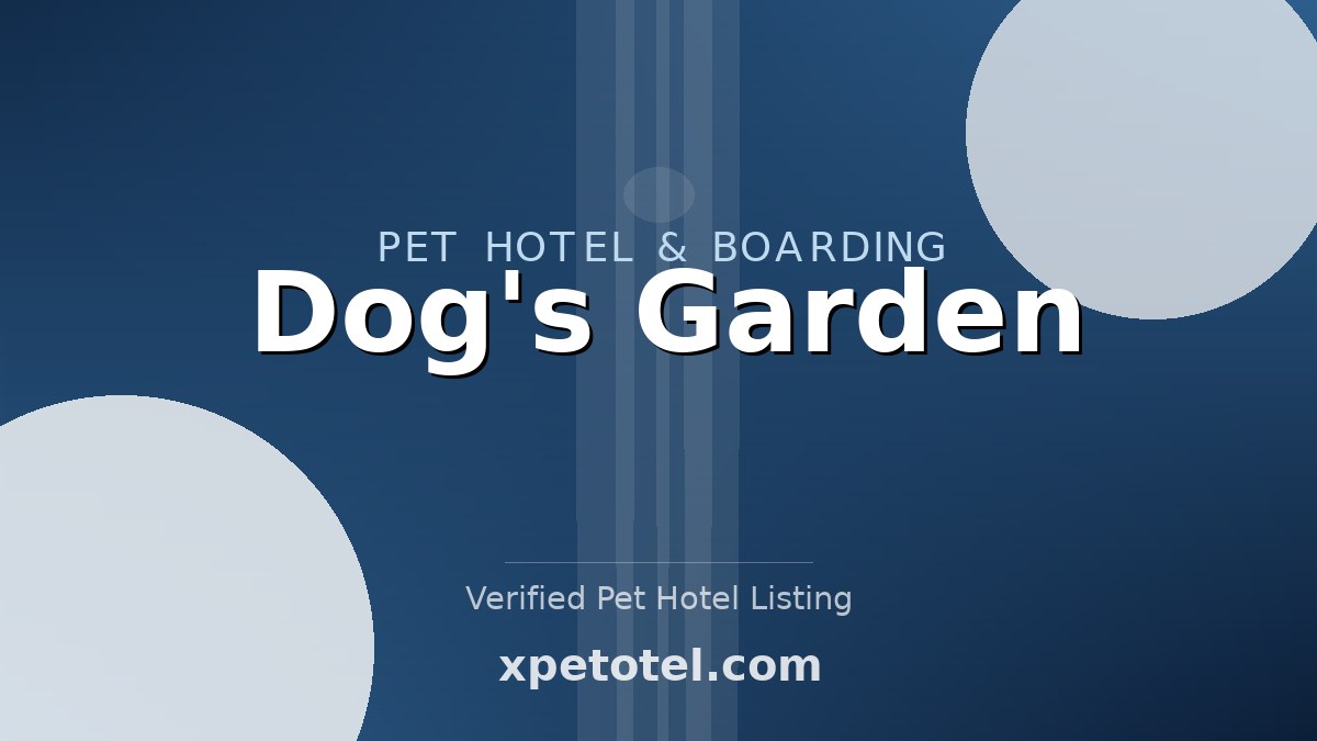Dog's Garden pet hotel Italy
