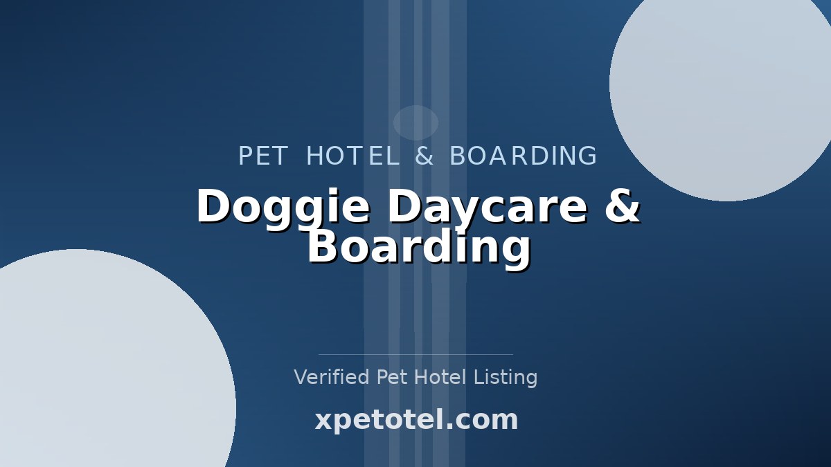 Doggie Daycare & Boarding pet hotel Ellsworth