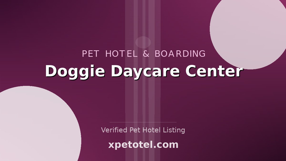 Doggie Daycare Center pet hotel Columbus