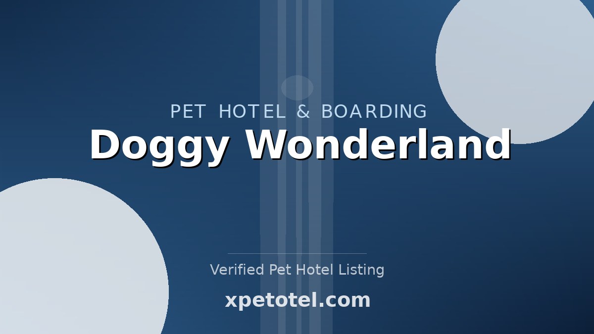 Doggy Wonderland pet hotel Nieuwaal