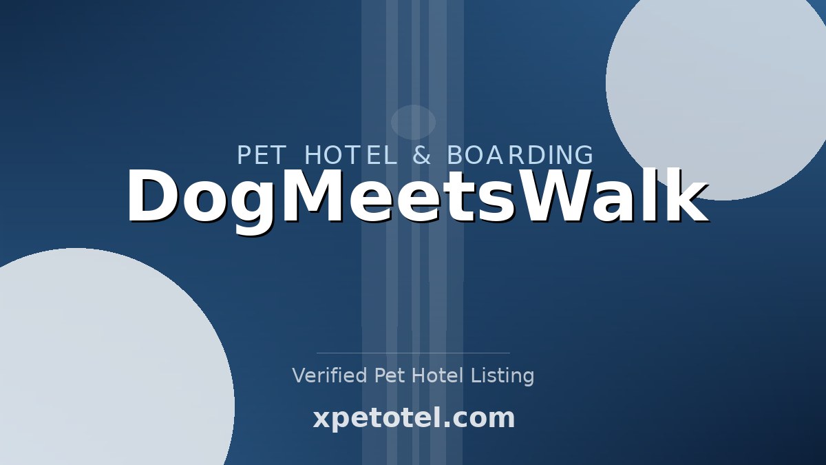 DogMeetsWalk pet hotel Stuttgart