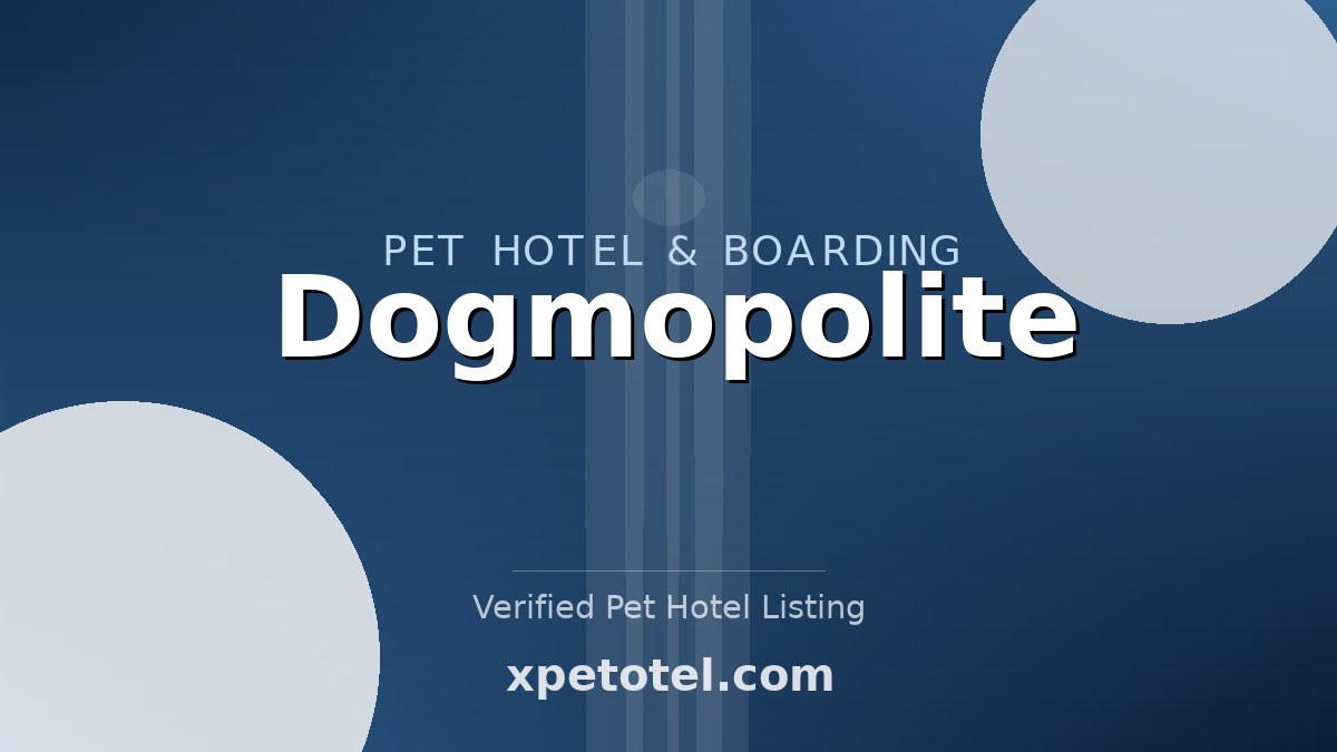 Dogmopolite pet hotel Budapest