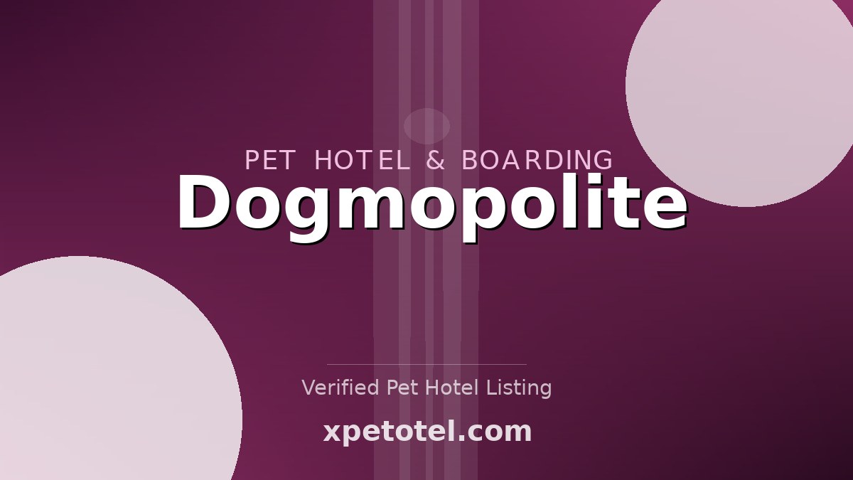 Dogmopolite pet hotel Budapest