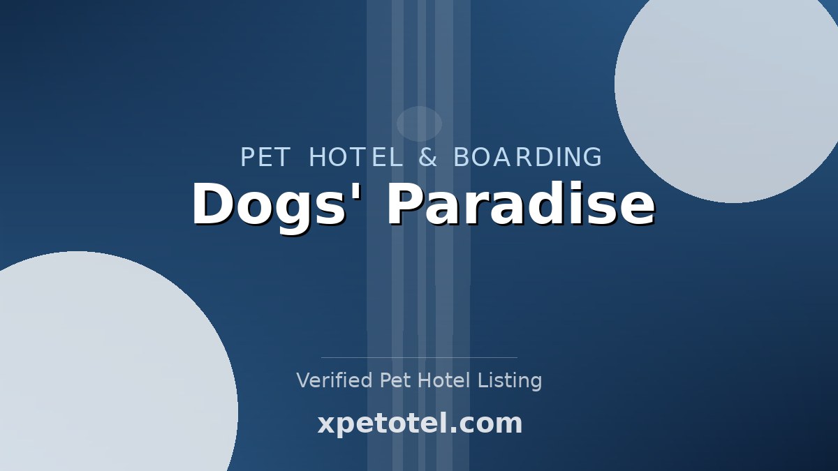 Dogs' Paradise pet hotel Malacky