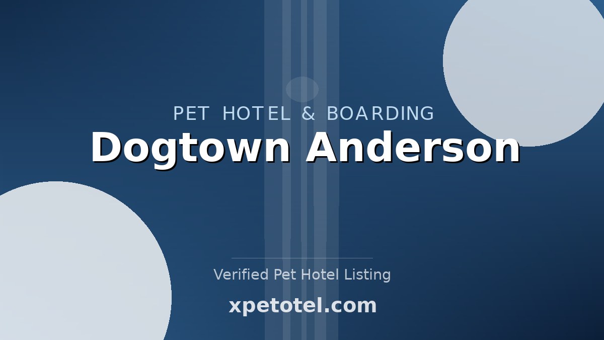 Dogtown Anderson pet hotel Cincinnati