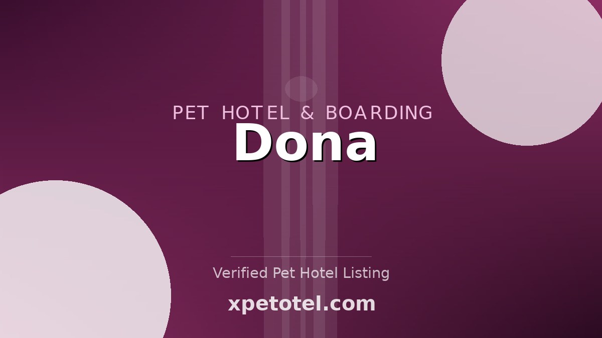 Dona pet hotel Paňovce