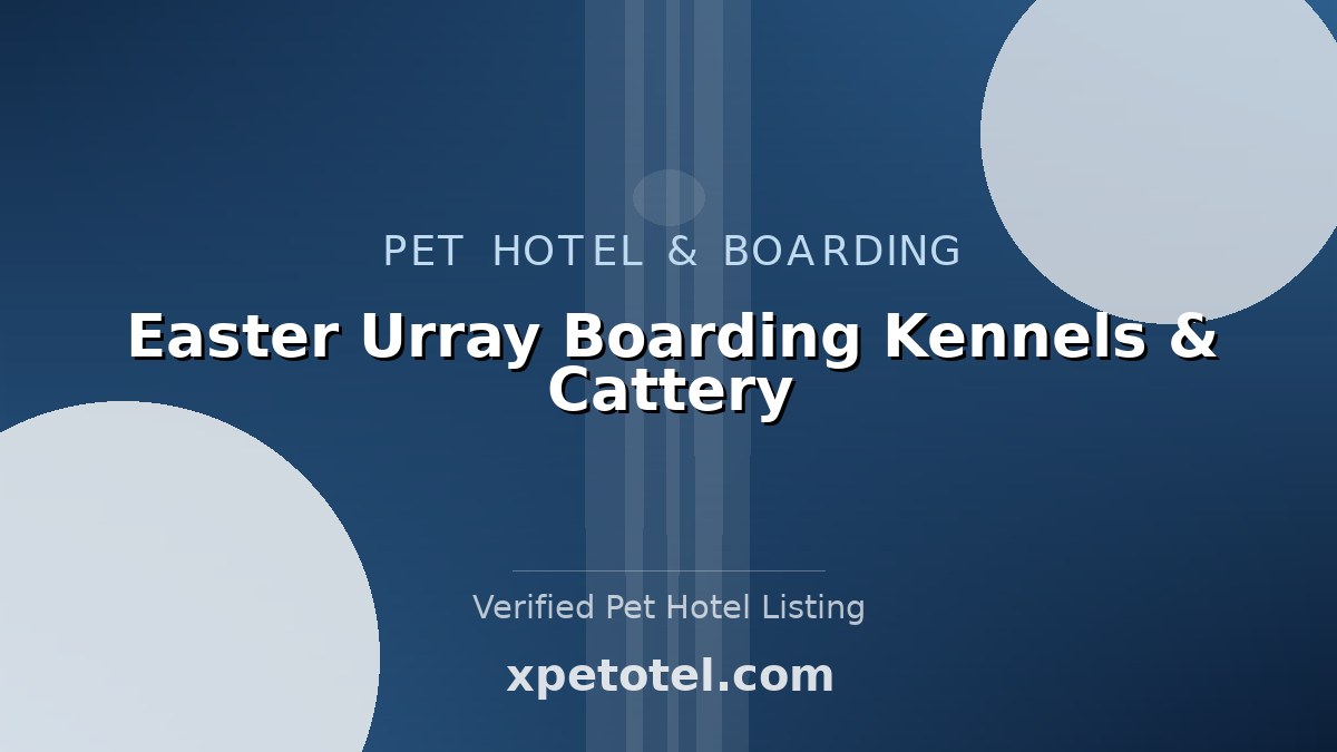 Easter Urray Boarding Kennels & Cattery pet hotel Braelangwell,Balblair
