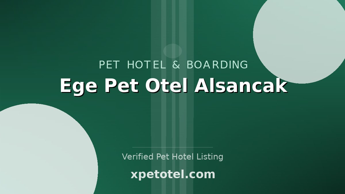 Ege Pet Otel Alsancak