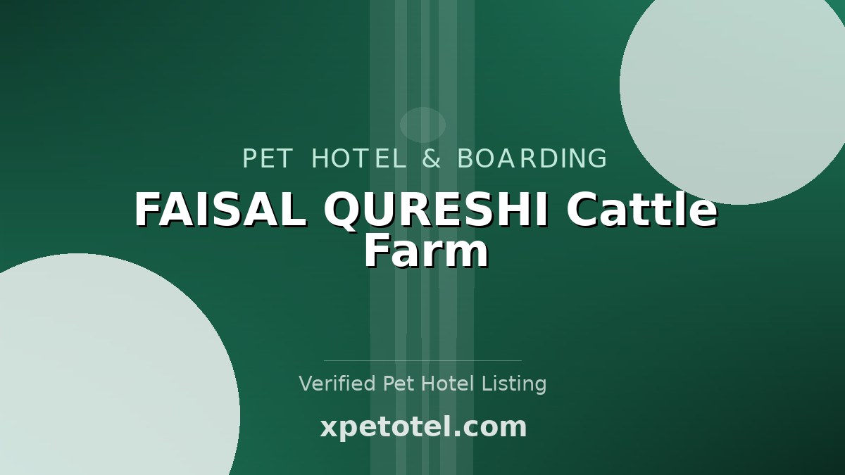 FAISAL QURESHI Cattle Farm