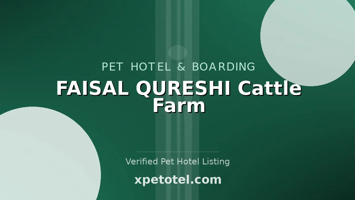 FAISAL QURESHI Cattle Farm