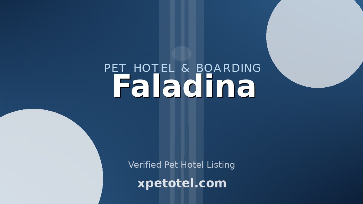 Faladina pet hotel Kruisem