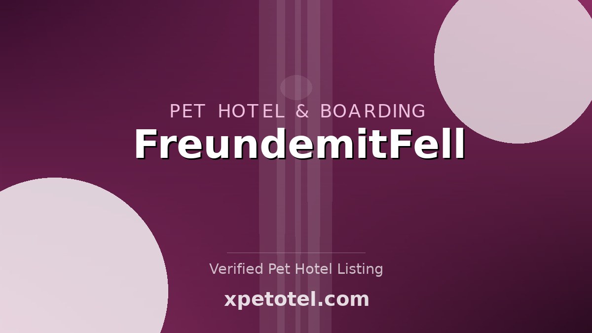 FreundemitFell pet hotel Dohma
