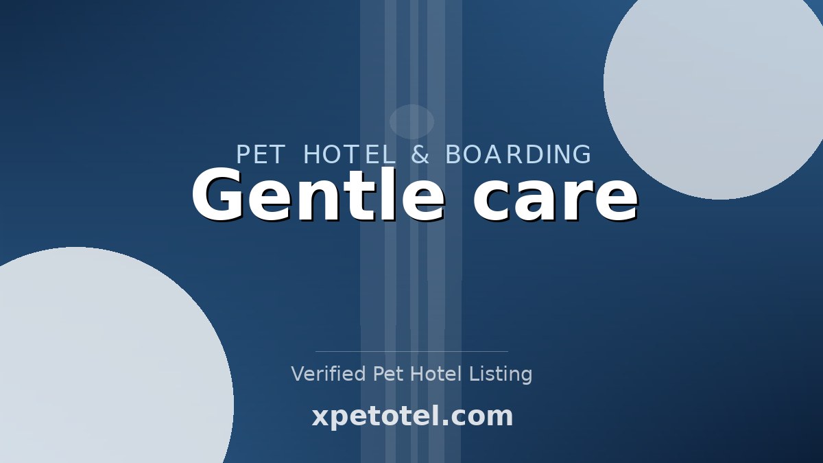 Gentle care pet hotel Kustavi