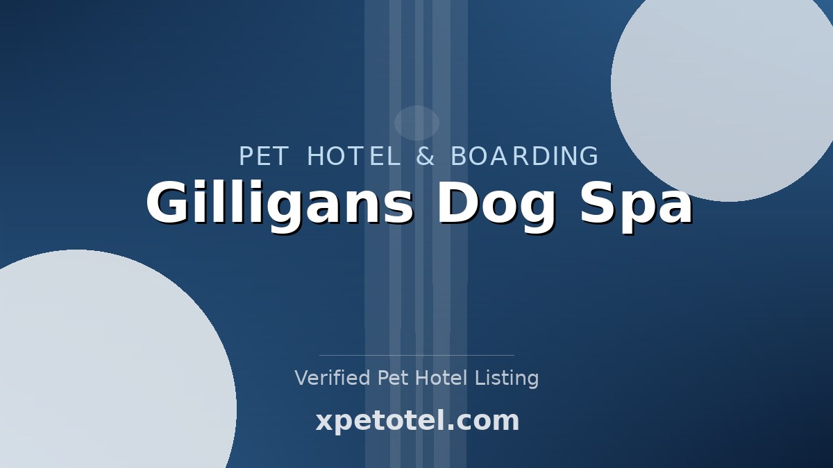 Gilligans Dog Spa pet hotel Holly Ridge