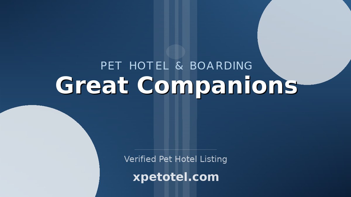 Great Companions pet hotel Slatington