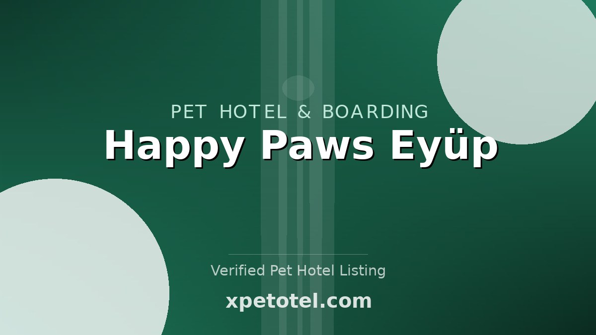 Happy Paws Eyüp