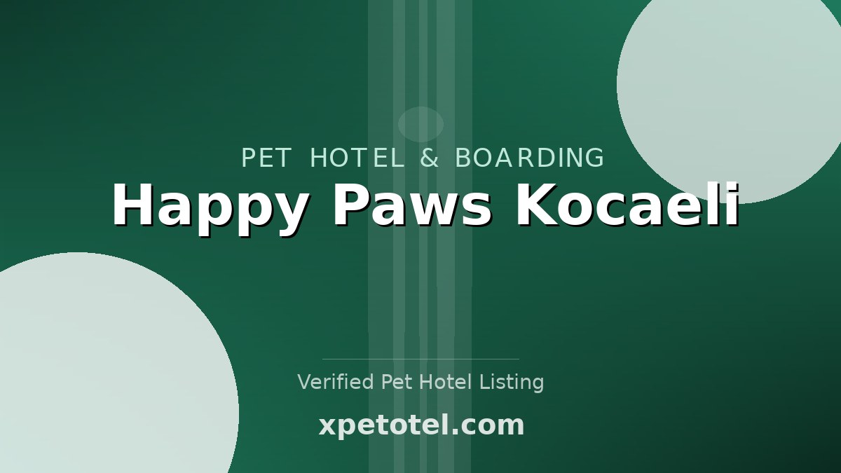 Happy Paws Kocaeli