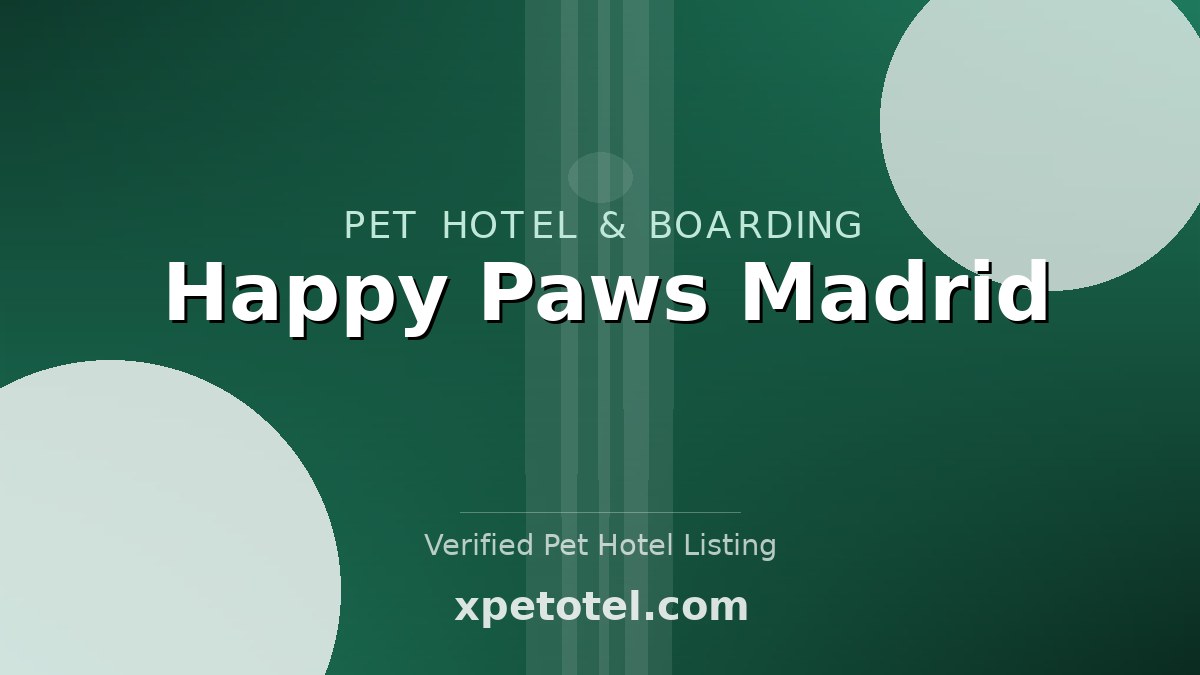 Happy Paws Madrid
