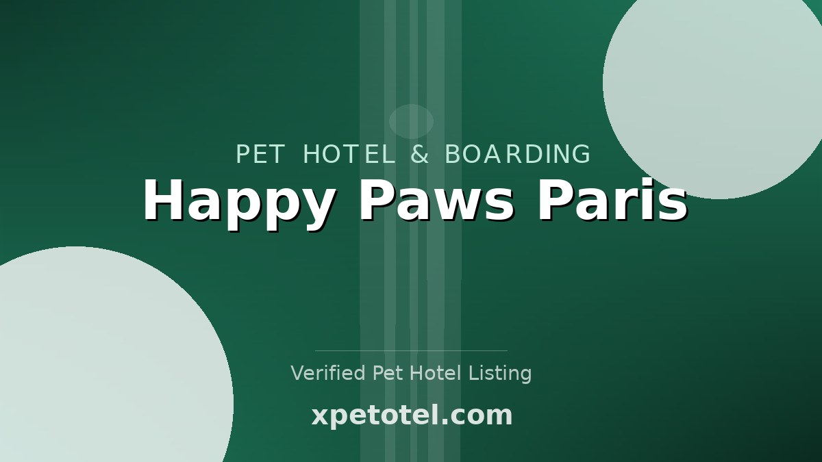 Happy Paws Paris