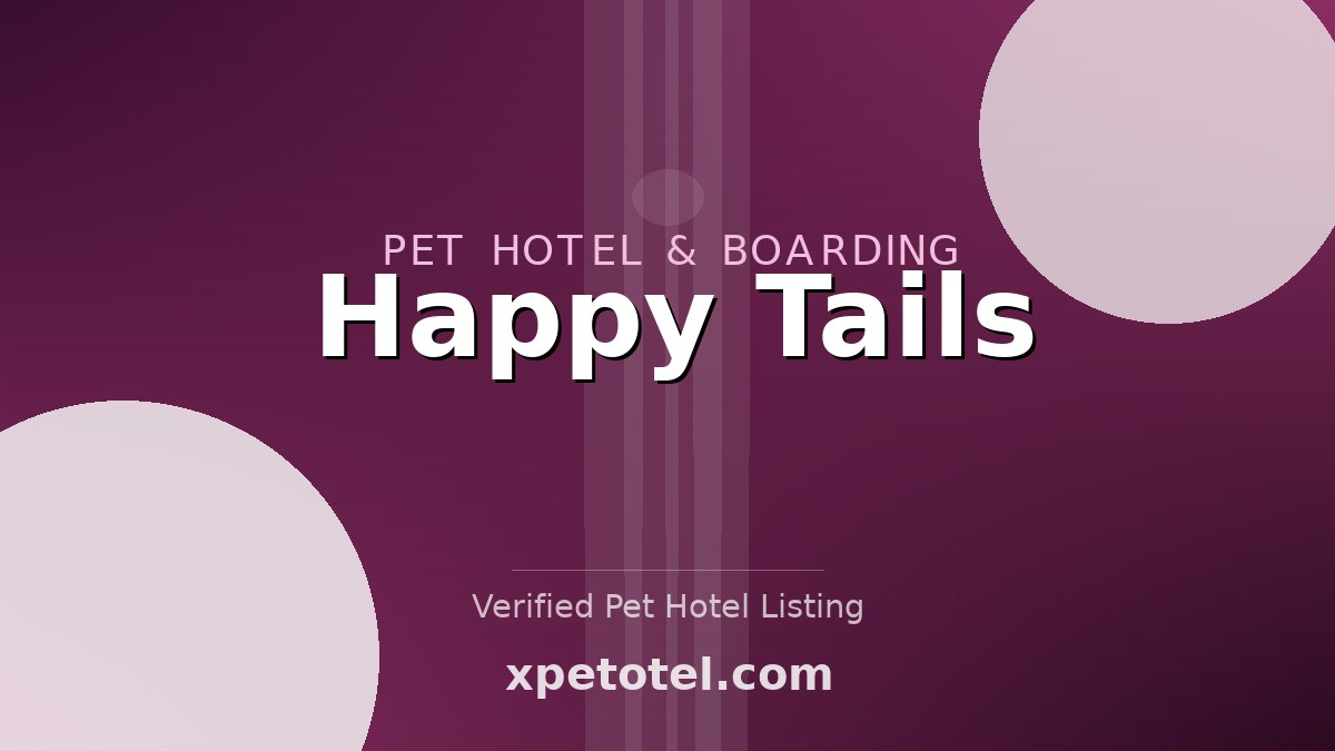 Happy Tails pet hotel United States