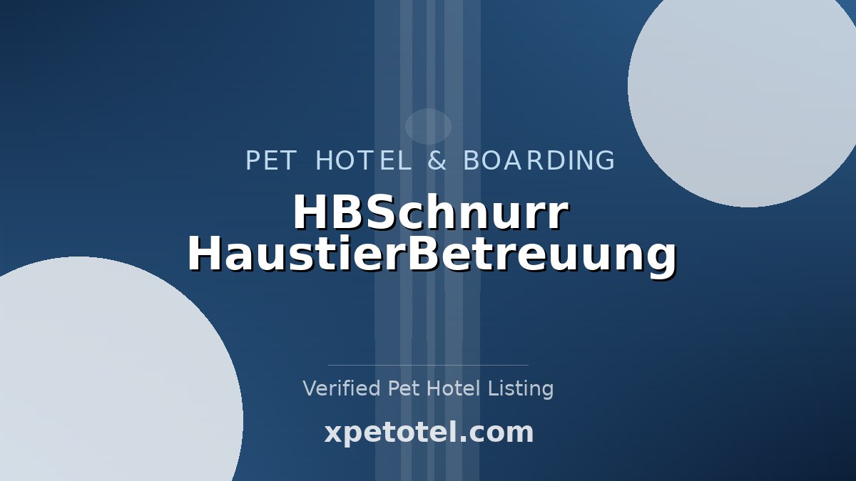 HBSchnurr HaustierBetreuung pet hotel Euskirchen