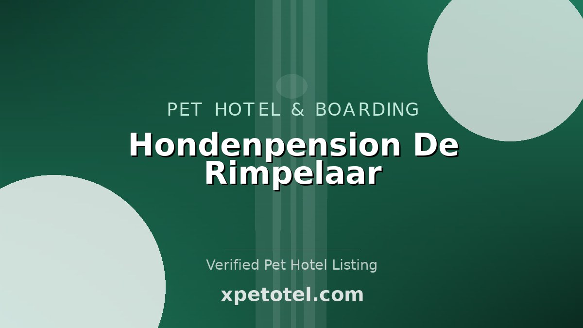 Hondenpension De Rimpelaar