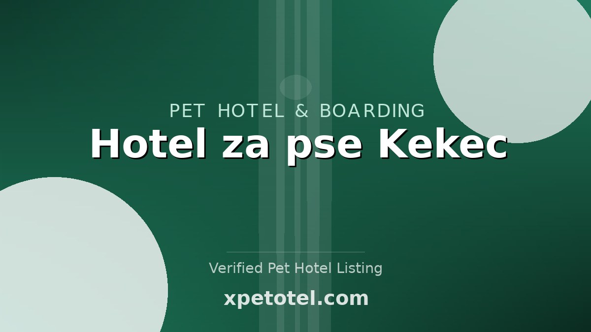 Hotel za pse Kekec