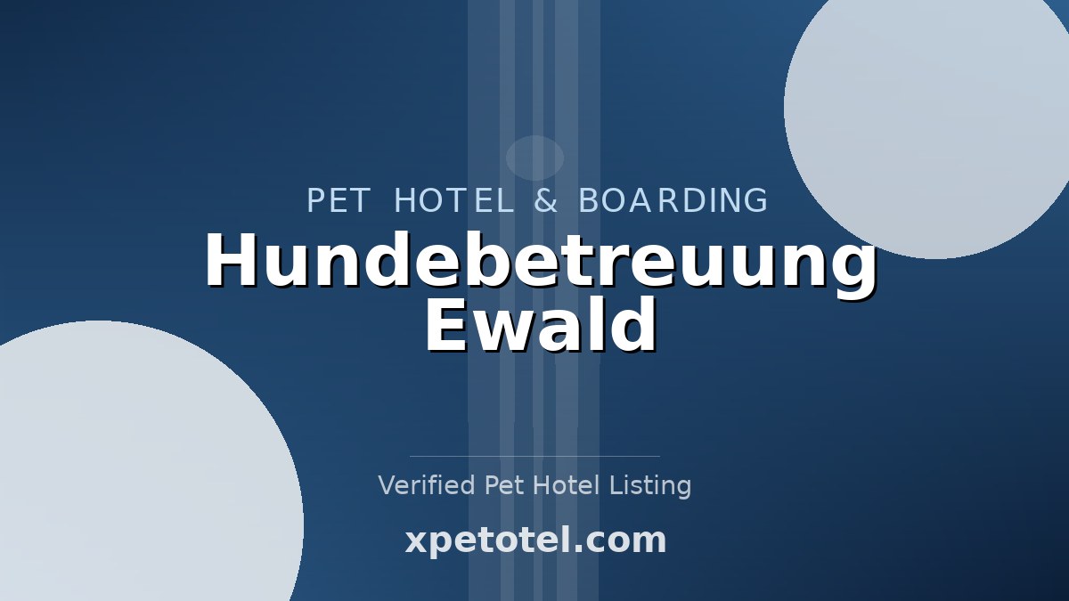 Hundebetreuung Ewald pet hotel Großenkneten