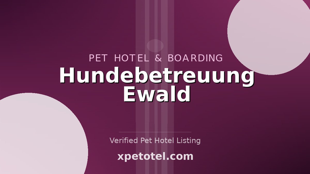 Hundebetreuung Ewald pet hotel Großenkneten