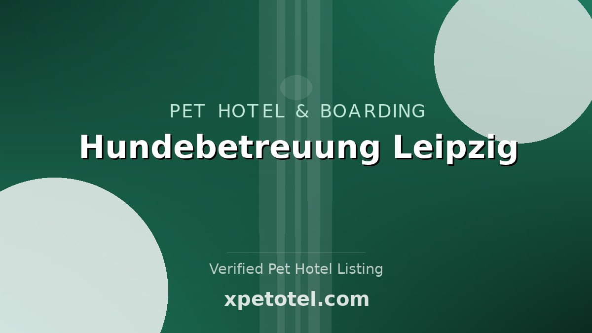 Hundebetreuung Leipzig