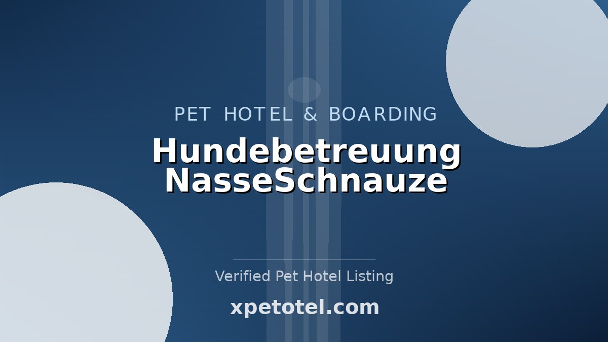 Hundebetreuung NasseSchnauze pet hotel Leipzig
