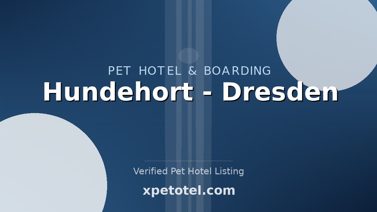 Hundehort - Dresden pet hotel Freital