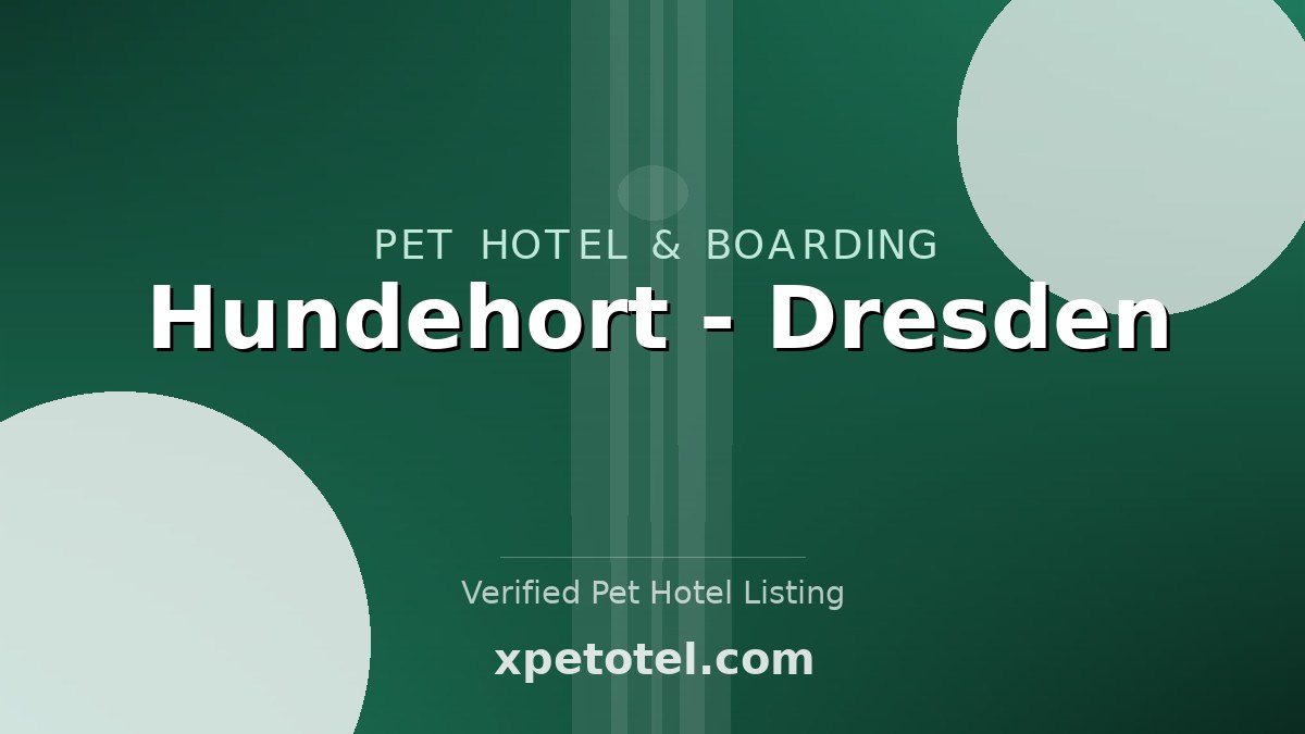 Hundehort - Dresden