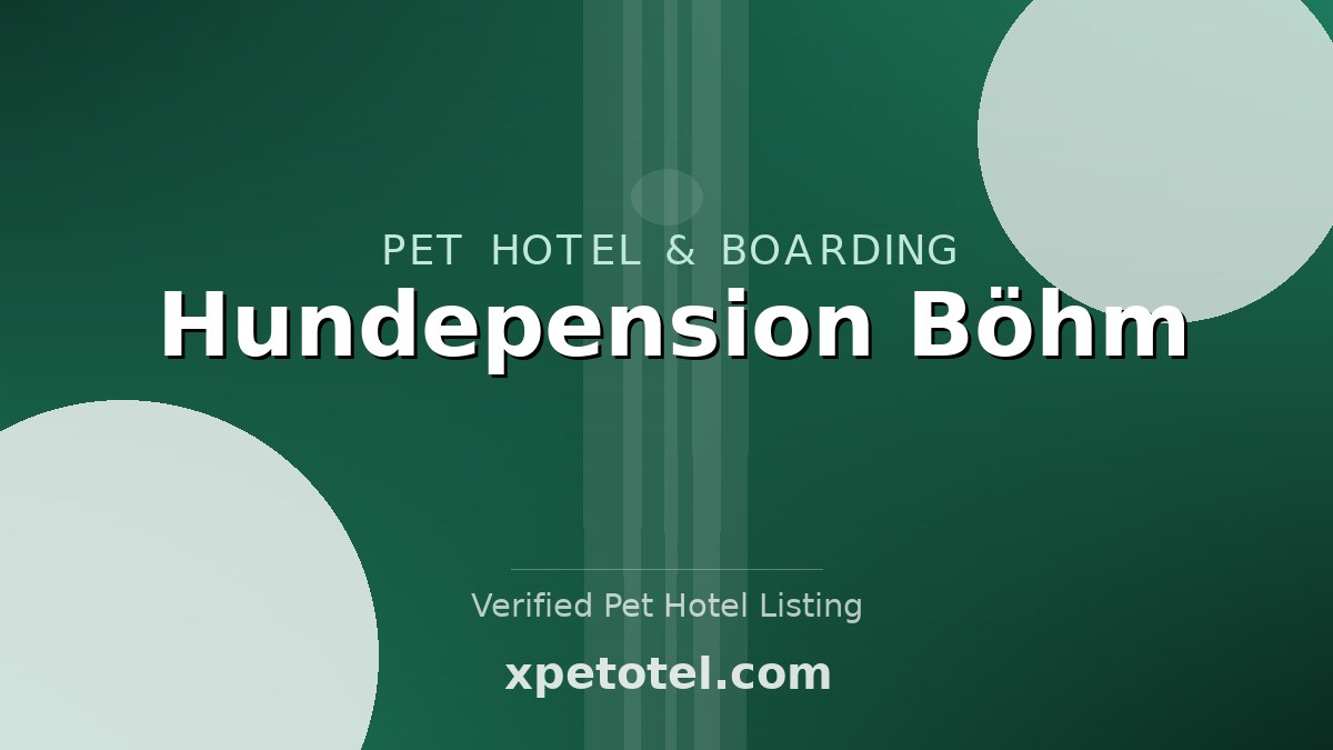 Hundepension Böhm