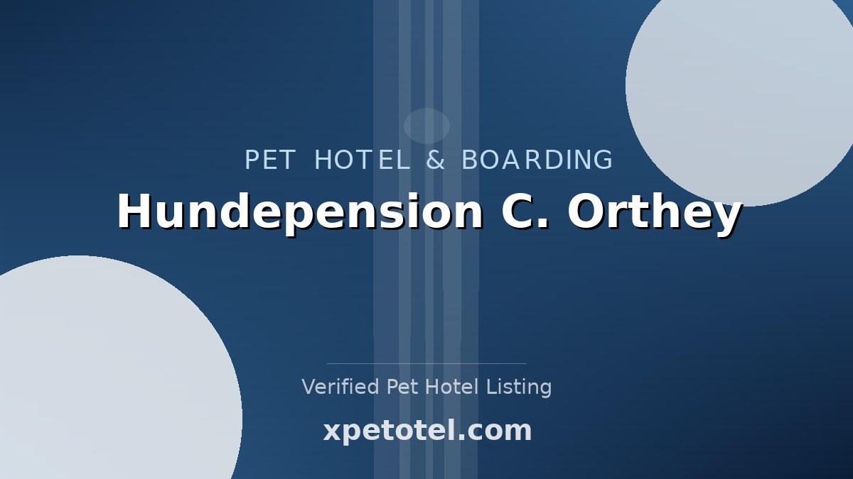 Hundepension C. Orthey pet hotel Eisenach
