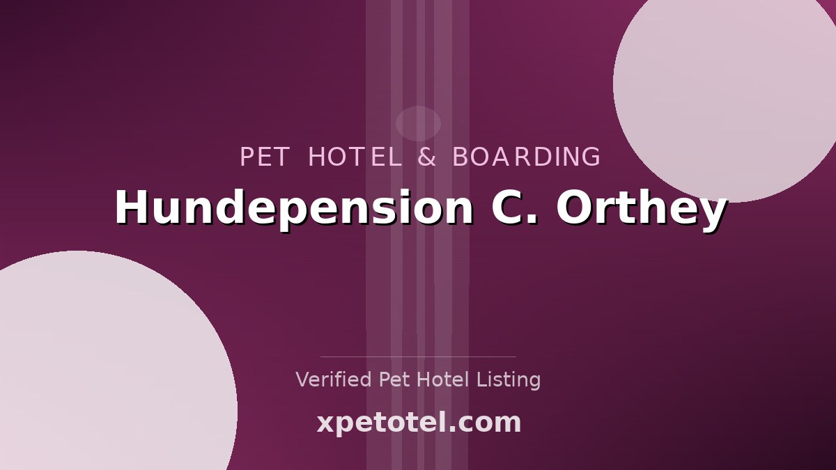 Hundepension C. Orthey pet hotel Eisenach