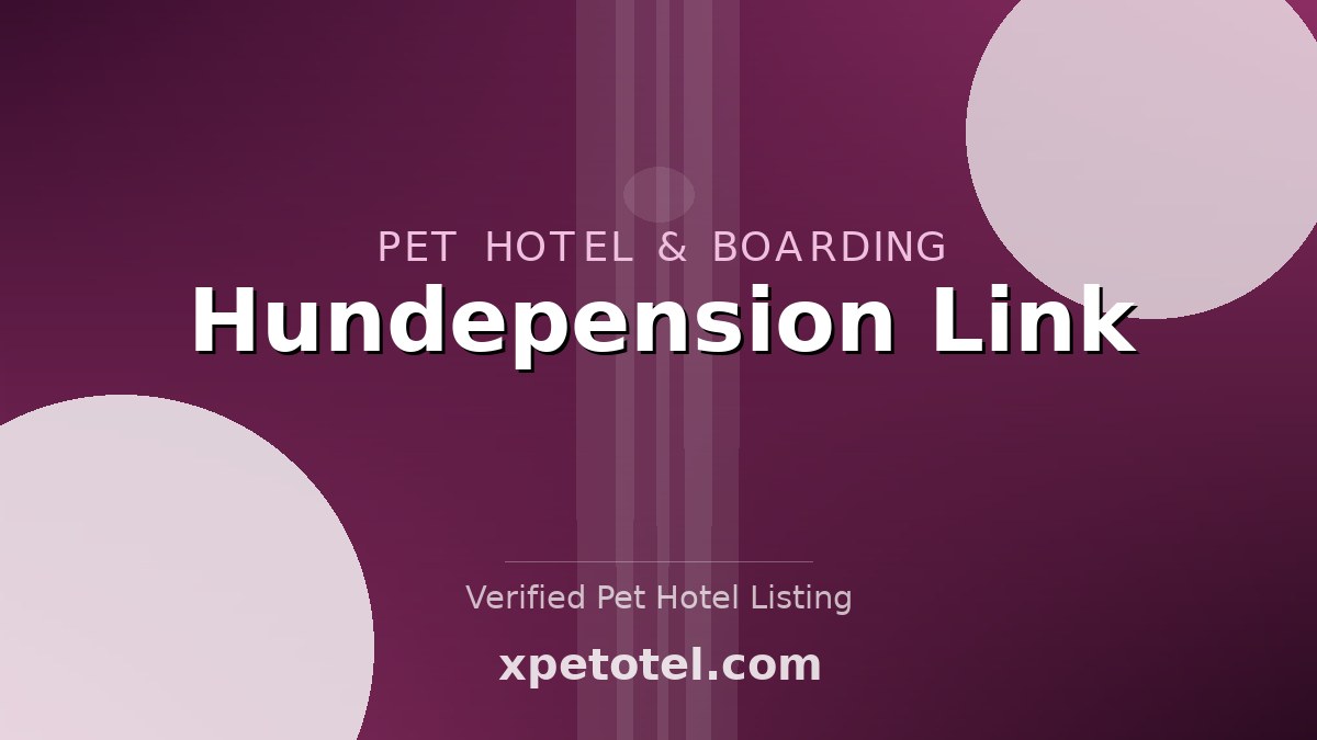Hundepension Link pet hotel Herbstein