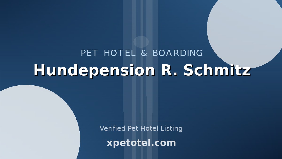 Hundepension R. Schmitz pet hotel Neuhäusel