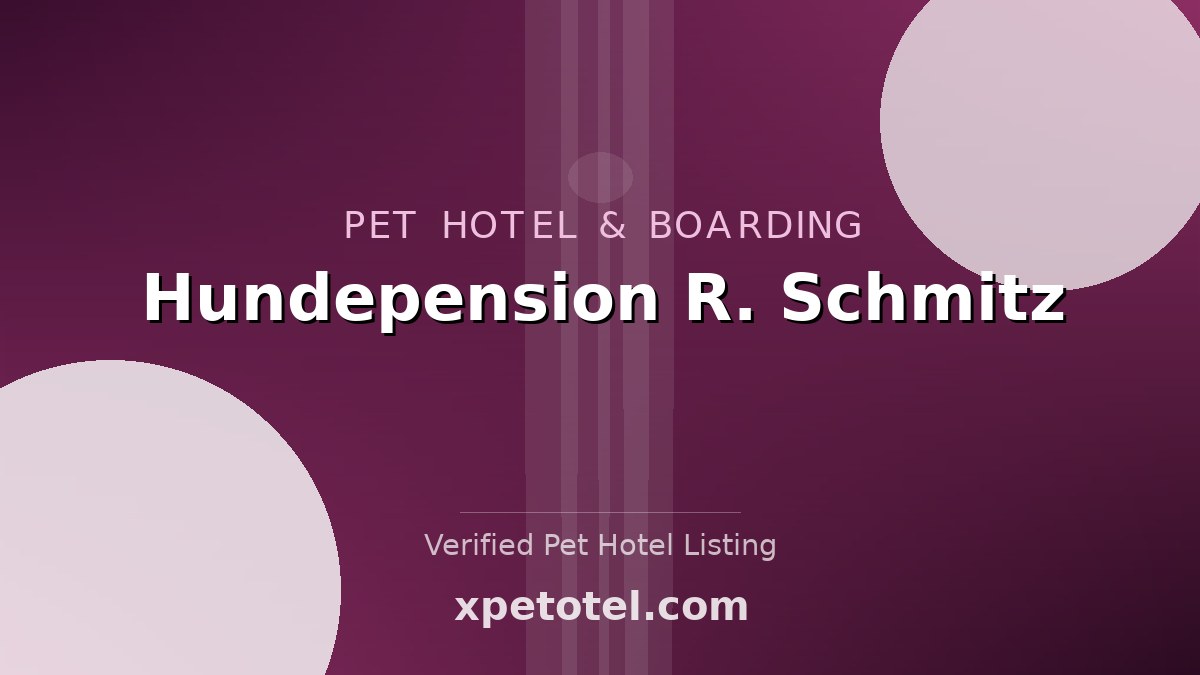 Hundepension R. Schmitz pet hotel Neuhäusel