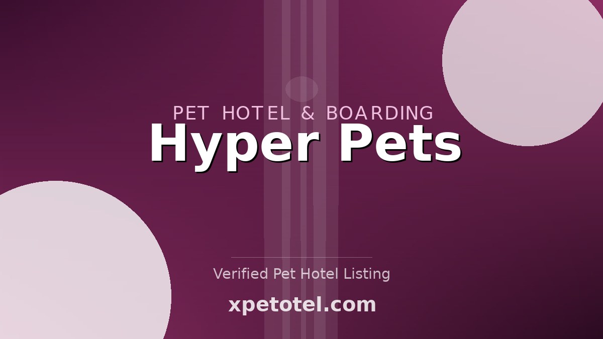 Hyper Pets pet hotel Kuala Lumpur