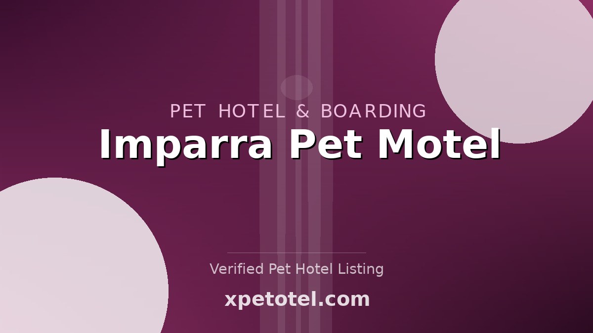Imparra Pet Motel pet hotel Ashgrove
