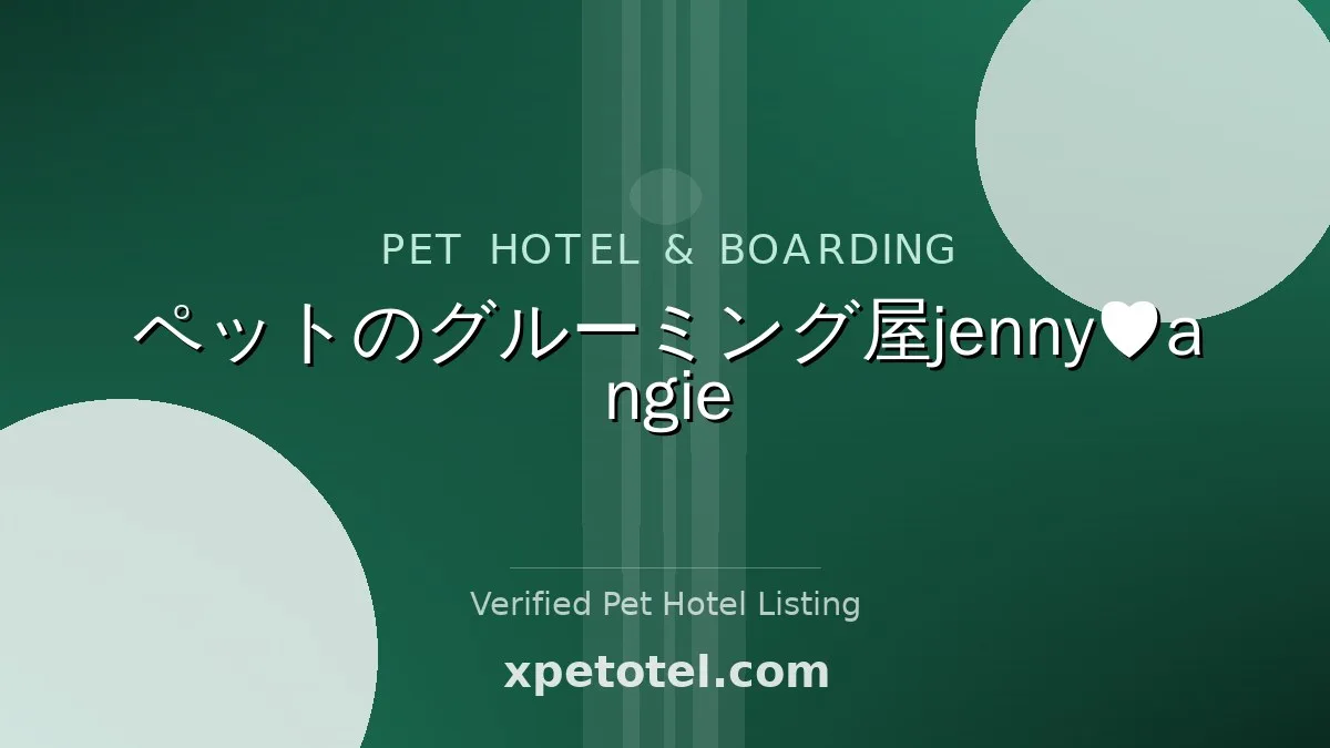 Pet Grooming Shop Jenny & Angie