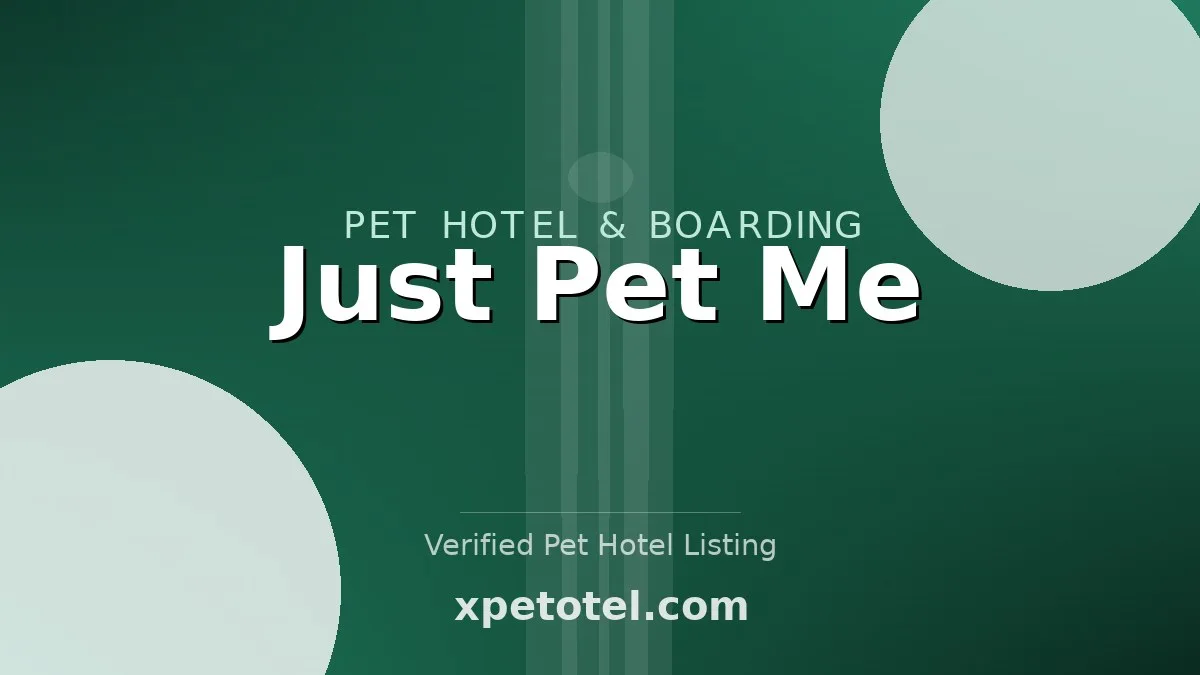 Just Pet Me