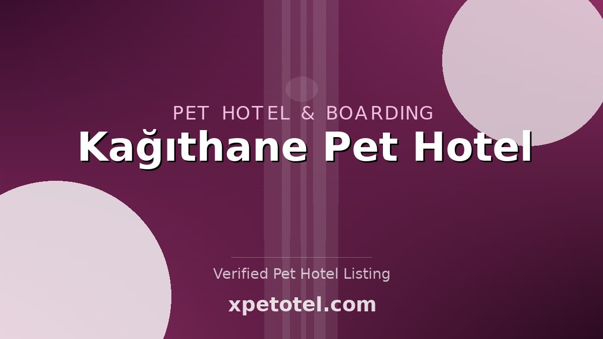 Kağıthane Pet Hotel pet hotel Istanbul