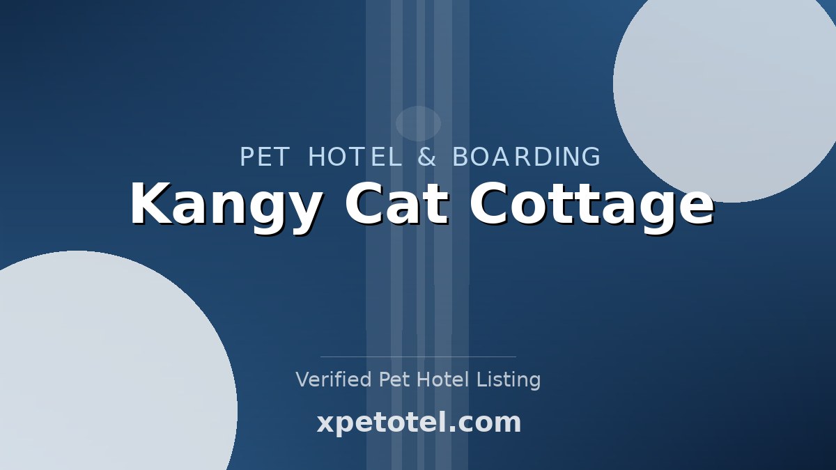 Kangy Cat Cottage pet hotel Kangy Angy